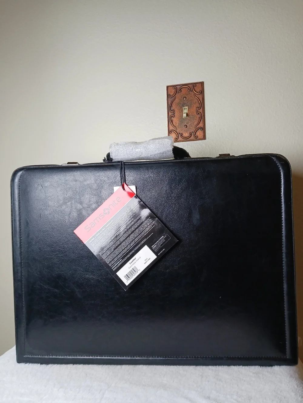 Samsonite men’s leather